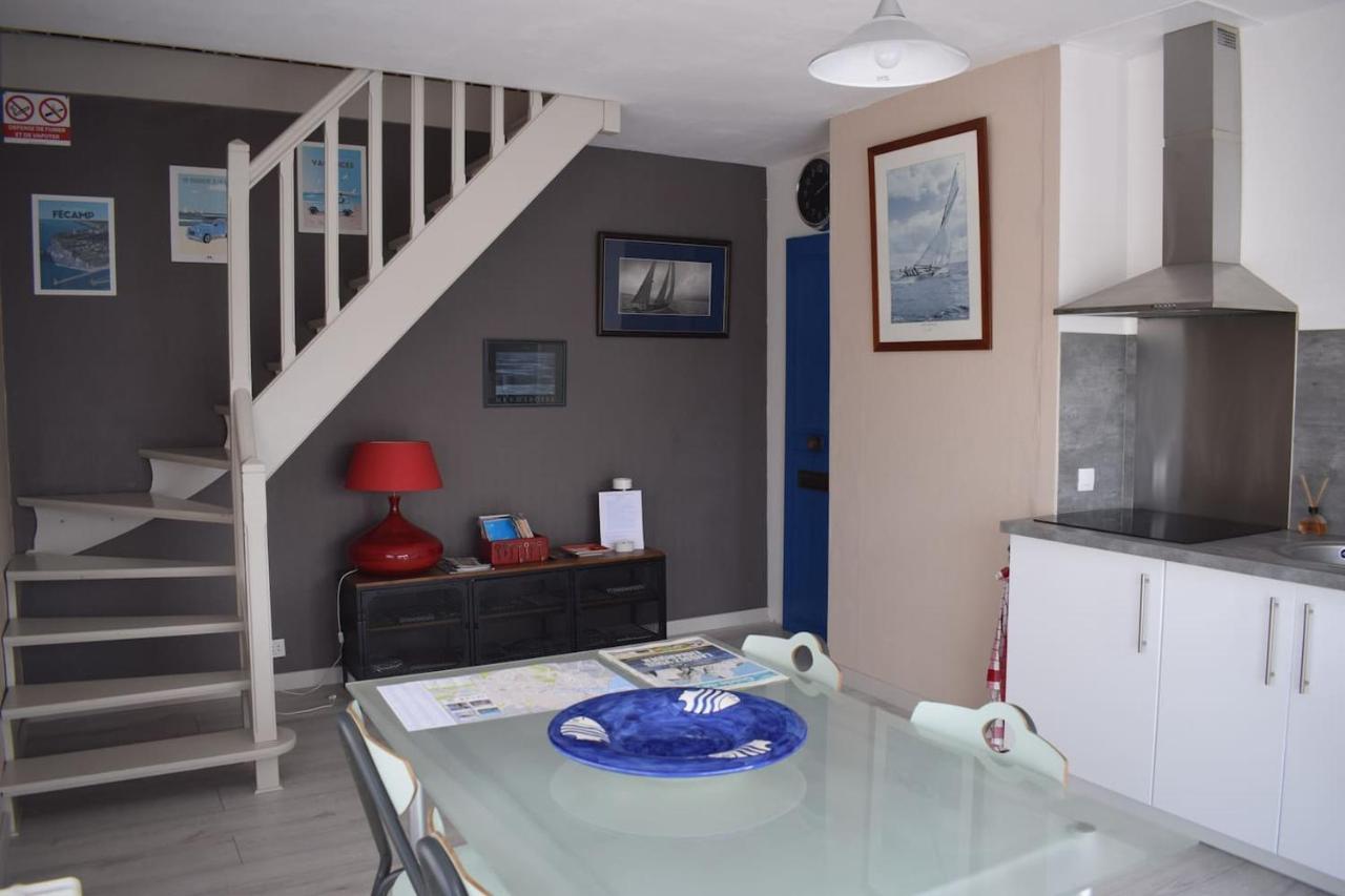 Appartement Les Hirondelles à Fécamp Extérieur photo
